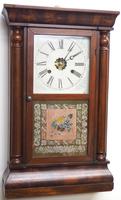 Antique American Ogee Wall Clock – Weight Driven Wall / Mantel Clock (10 of 12) Antique American Ogee Wall Clock – Weight Driven Wall / Mantel Clock (10 of 12)