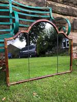 Antique Walnut & Parcel Gilt Wall Mirror (6 of 6) Antique Walnut & Parcel Gilt Wall Mirror (6 of 6)