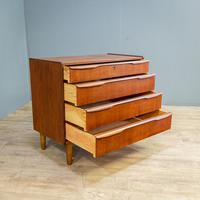 Teak Veneer Chest of Drawers (2 of 10) Teak Veneer Chest of Drawers (2 of 10)