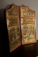 Good looking decorative pair of oriental gilded wall hangings (5 of 8) Good looking decorative pair of oriental gilded wall hangings (5 of 8)