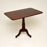 Antique Georgian Solid Mahogany Tilt Top Table (2 of 12) Antique Georgian Solid Mahogany Tilt Top Table (2 of 12)