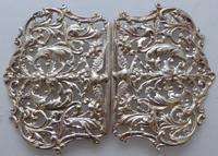 Large Victorian 1897 Hallmarked Solid Silver Nurses Belt Buckle (6 of 7) Large Victorian 1897 Hallmarked Solid Silver Nurses Belt Buckle (6 of 7)