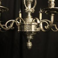 French Silver Gilded Cherub 8 Light Antique Chandelier (4 of 10) French Silver Gilded Cherub 8 Light Antique Chandelier (4 of 10)