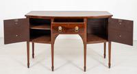 Regency Style Mahogany Bow Sideboard (8 of 8) Regency Style Mahogany Bow Sideboard (8 of 8)