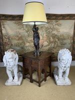 Super Quality 19th Century Lamp Featuring a Maiden (4 of 6) Super Quality 19th Century Lamp Featuring a Maiden (4 of 6)