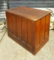 Antique Campaign Oak Map / Architects Chest (8 of 8) Antique Campaign Oak Map / Architects Chest (8 of 8)