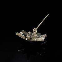 Antique Victorian Old Cut Paste Sterling Silver Star Brooch Pin (4 of 8) Antique Victorian Old Cut Paste Sterling Silver Star Brooch Pin (4 of 8)