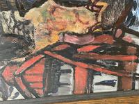 Expressionist Scottish Oil Painting Fishermen Hauling The Nets by Archibald Peddie Glasgow School of Art (16 of 37) Expressionist Scottish Oil Painting Fishermen Hauling The Nets by Archibald Peddie Glasgow School of Art (16 of 37)