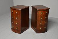Pair of Victorian Mahogany Bow-front Bedside Cabinets (5 of 7) Pair of Victorian Mahogany Bow-front Bedside Cabinets (5 of 7)