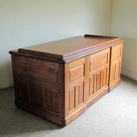 Oak Pedestal Desk (6 of 9) Oak Pedestal Desk (6 of 9)