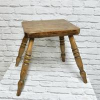 Antique 4-leg Country Stool (2 of 6) Antique 4-leg Country Stool (2 of 6)