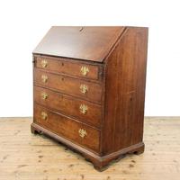 Antique 19th Century Oak Bureau