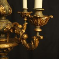 Florentine Gilded Triple Light Polychrome Chandelier (5 of 10) Florentine Gilded Triple Light Polychrome Chandelier (5 of 10)