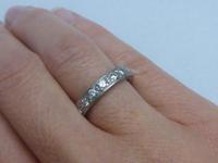 1930s 18ct white gold and diamond full eternity ring (4 of 4) 1930s 18ct white gold and diamond full eternity ring (4 of 4)