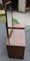 1940s Oak Dressing Table with Linen Fold Detail (3 of 4) 1940s Oak Dressing Table with Linen Fold Detail (3 of 4)