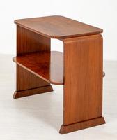Walnut Art Deco Occasional Table (6 of 6) Walnut Art Deco Occasional Table (6 of 6)
