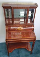 Edwardian Inlaid Mahogany Bonheur Du Jour Desk (7 of 7) Edwardian Inlaid Mahogany Bonheur Du Jour Desk (7 of 7)