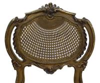Pair of Antique Carved Giltwood & Cane Rout Chairs (2 of 8) Pair of Antique Carved Giltwood & Cane Rout Chairs (2 of 8)