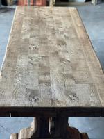 Superb Rustic Large Bleached Oak Farmhouse Table with Extensions (4 of 36) Superb Rustic Large Bleached Oak Farmhouse Table with Extensions (4 of 36)