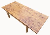 Really Unusual Retro Coffee Table in Burr Elm (2 of 5) Really Unusual Retro Coffee Table in Burr Elm (2 of 5)