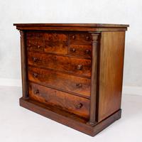 Scotch Chest of Drawers Flamed Mahogany 19th Century (2 of 11) Scotch Chest of Drawers Flamed Mahogany 19th Century (2 of 11)