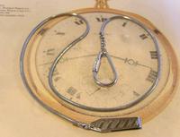 Vintage Pocket Watch Chain 1970s Long Silver Chrome Snake Link Albert & Belt Clip (3 of 10) Vintage Pocket Watch Chain 1970s Long Silver Chrome Snake Link Albert & Belt Clip (3 of 10)