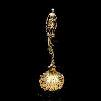 Victorian Silver Gilt Sugar Sifter Spoon 'diana The Huntress' Figure - Francis Higgins 1854 (18 of 23) Victorian Silver Gilt Sugar Sifter Spoon 'diana The Huntress' Figure - Francis Higgins 1854 (18 of 23)