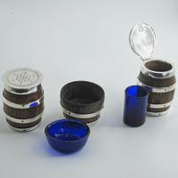 John Grinsell & Son Victorian Oak & Silver Plated Condiment Set (3 of 4) John Grinsell & Son Victorian Oak & Silver Plated Condiment Set (3 of 4)