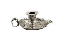 Antique Victorian Sterling Silver Chamberstick 1898 (3 of 9) Antique Victorian Sterling Silver Chamberstick 1898 (3 of 9)