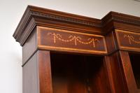 Antique Sheraton Style Inlaid Mahogany Open Bookcase (11 of 11) Antique Sheraton Style Inlaid Mahogany Open Bookcase (11 of 11)