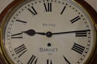 Kelsey of Barnet of London Small 10" Fusee Dial Wall Clock (3 of 6) Kelsey of Barnet of London Small 10" Fusee Dial Wall Clock (3 of 6)