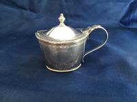 Georgian Silver Oval Mustard Pot (5 of 9) Georgian Silver Oval Mustard Pot (5 of 9)
