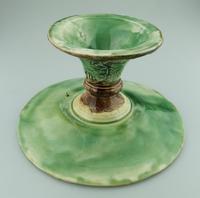 Attractive Majolica Pottery Cabbage Ware Comport / Tazza 19th Century (5 of 6) Attractive Majolica Pottery Cabbage Ware Comport / Tazza 19th Century (5 of 6)