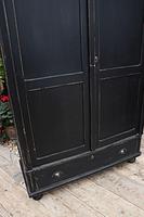 Gorgeous! Large Old Victorian Pine & Black Painted Hall Cupboard / Wardrobe - We Deliver! (6 of 10) Gorgeous! Large Old Victorian Pine & Black Painted Hall Cupboard / Wardrobe - We Deliver! (6 of 10)