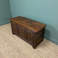 17th Century Oak Geometric Moulded Antique Coffer (5 of 7) 17th Century Oak Geometric Moulded Antique Coffer (5 of 7)