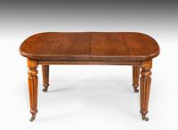 Late Regency Period Mahogany Extending Dining Table with Reeded Decoration (4 of 5) Late Regency Period Mahogany Extending Dining Table with Reeded Decoration (4 of 5)