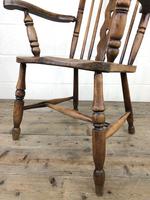 Antique Beech & Elm Windsor Armchair (6 of 12) Antique Beech & Elm Windsor Armchair (6 of 12)