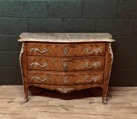 Beautiful French Louis XVI Style Tulip wood marble top commode (3 of 12) Beautiful French Louis XVI Style Tulip wood marble top commode (3 of 12)