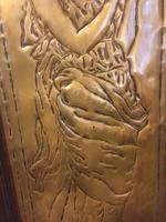 Art Nouveau Brass Plaque “ Pandora” (3 of 6) Art Nouveau Brass Plaque “ Pandora” (3 of 6)