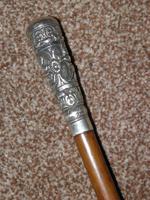 Antique Indian Silver Black Canopy Umbrella by "Kendall - England" (11 of 11) Antique Indian Silver Black Canopy Umbrella by "Kendall - England" (11 of 11)