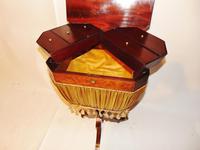 Regency Rosewood & Brass Inlaid Work Table (6 of 9) Regency Rosewood & Brass Inlaid Work Table (6 of 9)