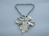 Large William IV Cast Silver Vine Leaf Wine Label 'Sherry' (5 of 10) Large William IV Cast Silver Vine Leaf Wine Label 'Sherry' (5 of 10)