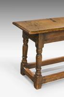 Pair of George I Oak Long Stools (3 of 4) Pair of George I Oak Long Stools (3 of 4)