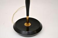 1960’s Vintage Ebonised Wood & Brass Table Lamp (4 of 8) 1960’s Vintage Ebonised Wood & Brass Table Lamp (4 of 8)