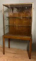 Brass Glazed Shop Display Cabinet on Wooden Stand with Drawer (3 of 13) Brass Glazed Shop Display Cabinet on Wooden Stand with Drawer (3 of 13)