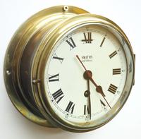 Superb Antique English Smiths Bulkhead Wall Clock 8 Day Ships Clock (5 of 11) Superb Antique English Smiths Bulkhead Wall Clock 8 Day Ships Clock (5 of 11)