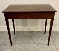 Antique Mahogany Side Table with Drawer (8 of 9) Antique Mahogany Side Table with Drawer (8 of 9)