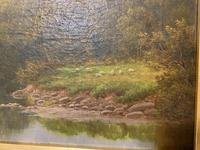 Antique Oil on Canvas of a Countryside Scene (6 of 9) Antique Oil on Canvas of a Countryside Scene (6 of 9)