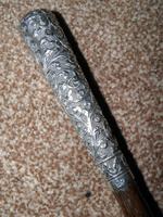 Victorian Hallmarked 1898 Silver Navy Silk Canopy Umbrella by Holyland (7 of 14) Victorian Hallmarked 1898 Silver Navy Silk Canopy Umbrella by Holyland (7 of 14)