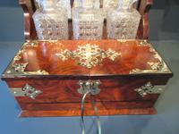 Stunning Antique Burr Walnut Tantalus & Games Box (3 of 9) Stunning Antique Burr Walnut Tantalus & Games Box (3 of 9)